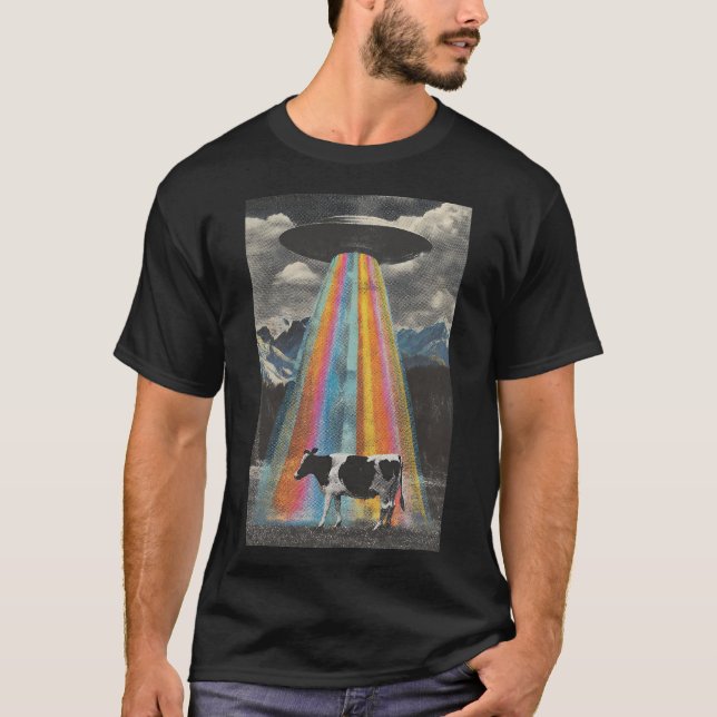 Koden kidnappades till rymden t shirt (Framsida)