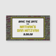 Kodens Party Spara datum magneter (liten)