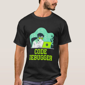 Kodfelsökare Tech Karriär Dator Jobb Livsstil T Shirt