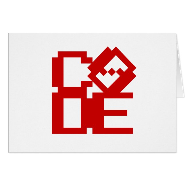 KODGREETKORT HÄLSNINGSKORT (Framsidan Horizontal)