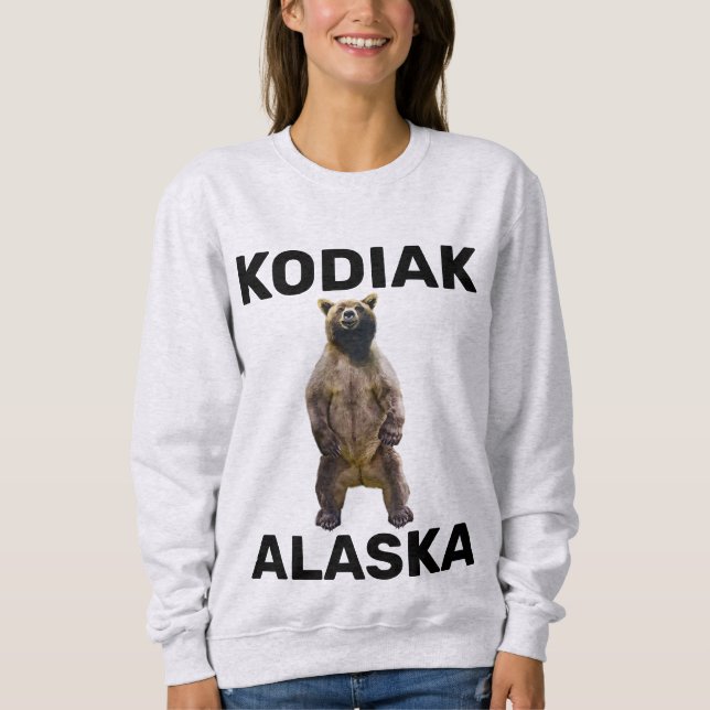 KODIAK ALASKA GRIZZLY BEAR T-SHIRTS (Framsida)
