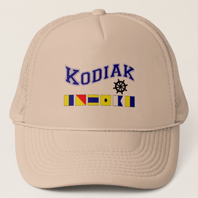 Kodiak Alaska Truckerkeps (Framsida)