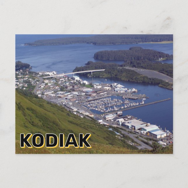 Kodiak, Alaska Vykort (Framsida)