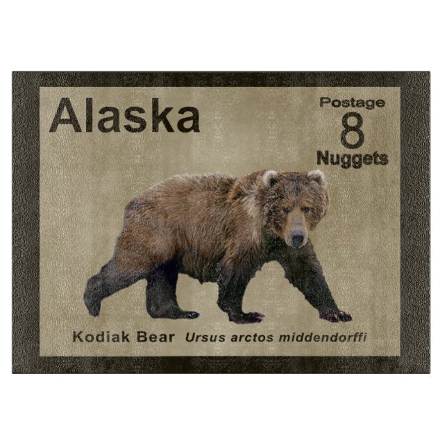Kodiak Bear - Alaska Postage (Framsidan)