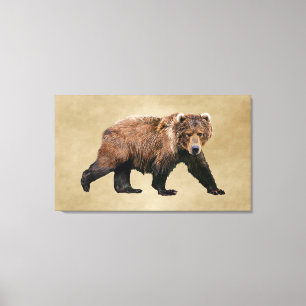 Kodiak Bear Canvastryck