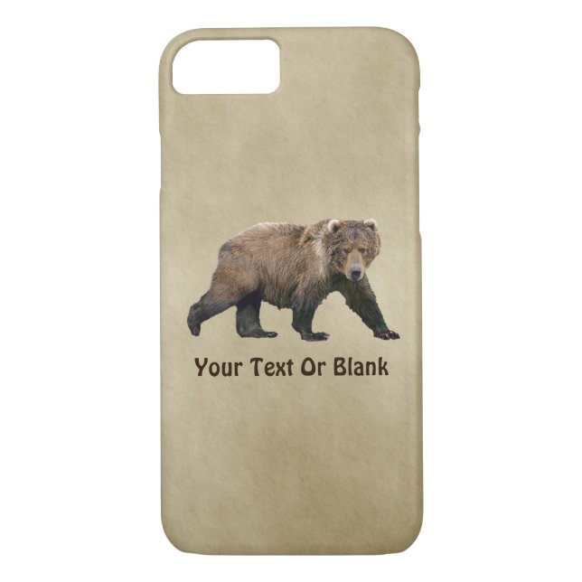 Kodiak Bear Case-Mate iPhone Skal (Baksida)