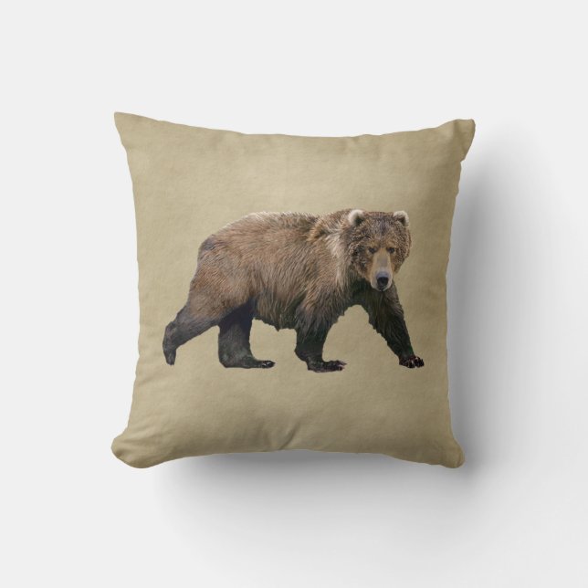 Kodiak Bear Kudde (Framsida)