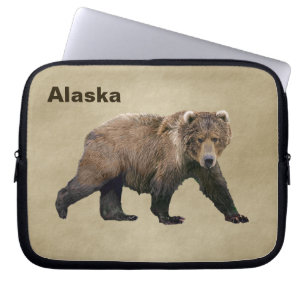Kodiak Bear Laptop Sleeve