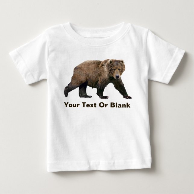 Kodiak Bear T Shirt (Framsida)