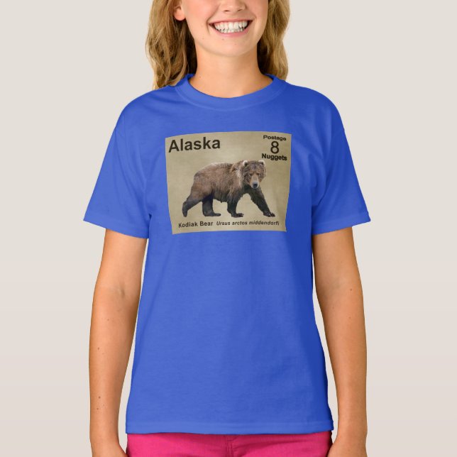 Kodiak Bear Tee Shirt (Framsida)