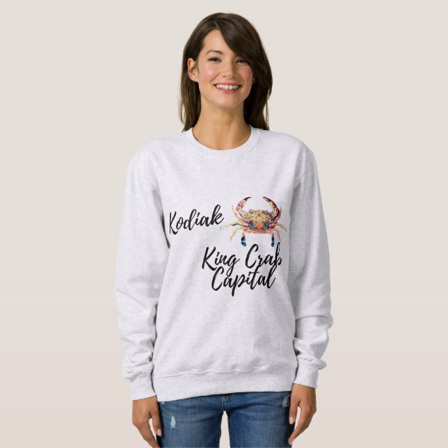 Kodiak Crab Capital T Shirt (Hel framsida)