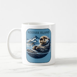 Kodiak Island Havsutter Alaska Kaffemugg