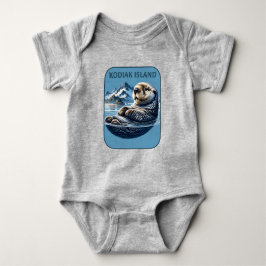 Kodiak Island Sea Otter Alaska T Shirt