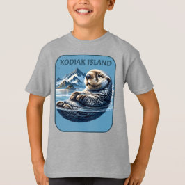 Kodiak Island Sea Otter Alaska T Shirt
