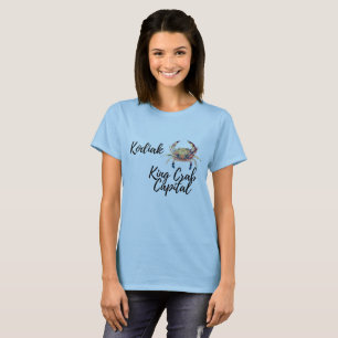 Kodiak krabbhuvudstad t shirt