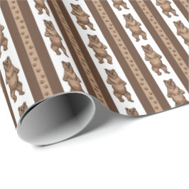 Kodiakbjörnrand Presentpapper