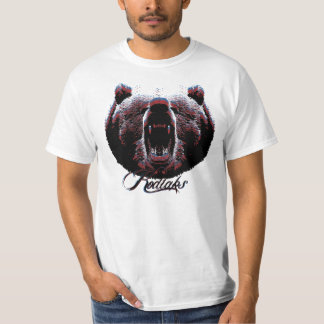 Kodiaksbjörnhuvud T-shirt