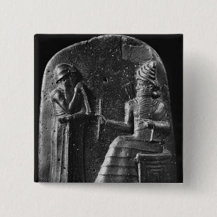 Kodifiera av Hammurabi, bästa av stelen Knapp