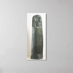 Kodifiera av Hammurabi Canvastryck