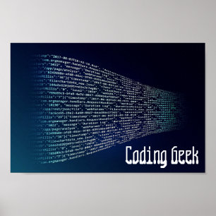 Kodifiera geekdatoren kodifiera poster