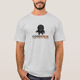 Kodifiera helpdesken för ninjaen inte t shirt