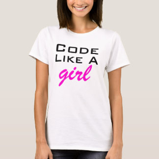 Kodifiera något liknande en flicka t-shirt