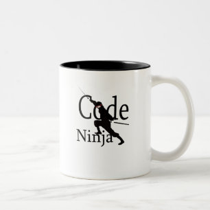 Kodifiera Ninja Två-Tonad Mugg