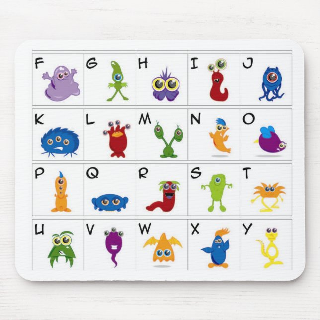 Kodifiera nyckeln - monster musmatta (Framsidan)