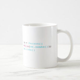 Kodifiera pytonormen kaffemugg