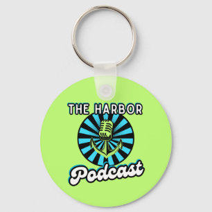Kodkedjan QR-kod för Harbour Podcast Nyckelring