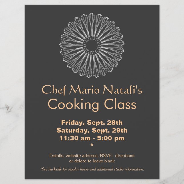 Kodklass Whisk Flyer (Framsidan)