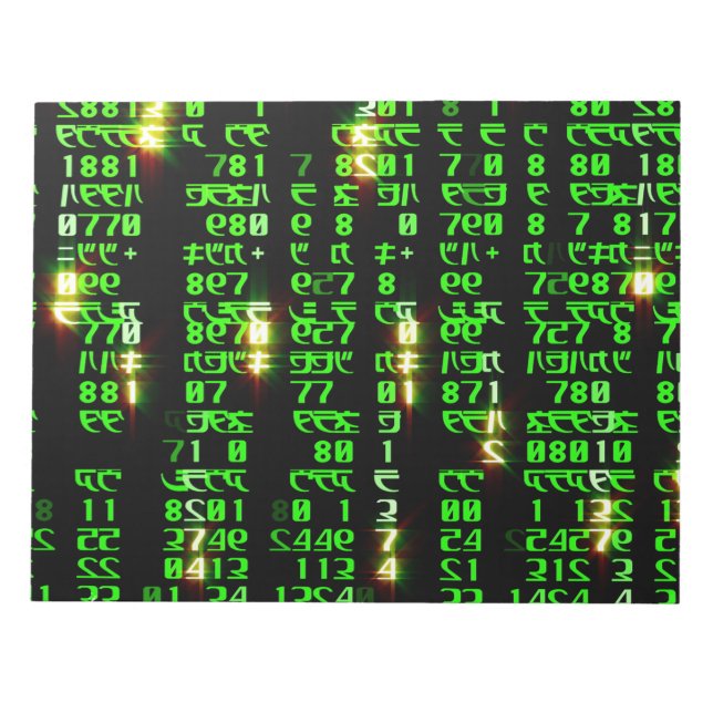 Kodmatris Anteckningsblock (Framsida)