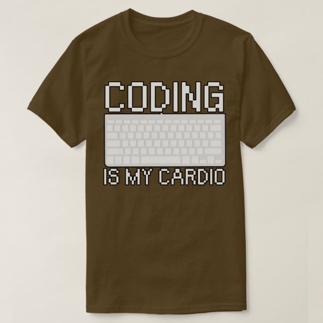 Kodning är min vagn t shirt (Design framsida)