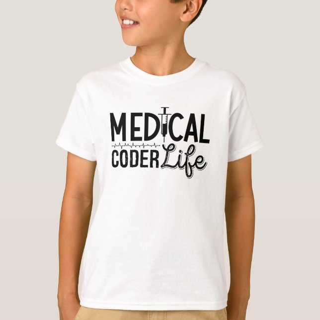 Kodning av ICD-programmerare för livstidsassistent T Shirt (Framsida)