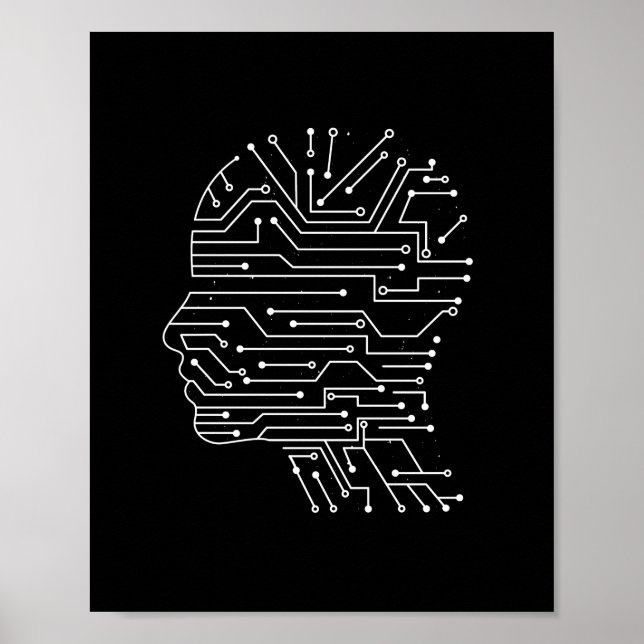 Kodning Computer Science Programming Gift Poster (Framsidan)