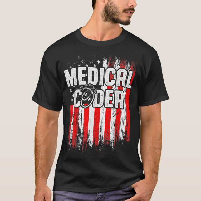 Kodning för medicinsk kodare _63 t shirt (Framsida)