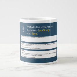 Kodning - Javascript kontra Java Jumbo Mugg