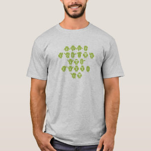 Kodning och fortsättning av behålla (Kryp-utträde Tee Shirt