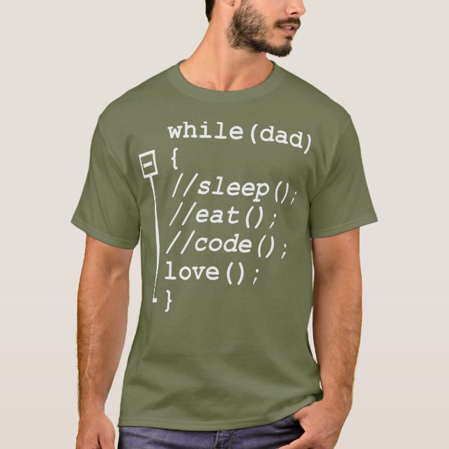 Kodningskoder för den praktiska programvarukoden f t shirt (Framsida)