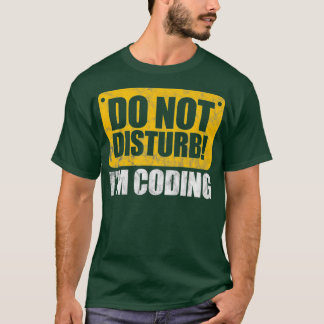 Kodprogrammering Datorprogrammeringskoder T Shirt