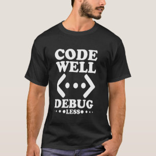 Kodprogrammeringsdator NERD Software Ingenjör C T Shirt