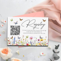 Kodregistreringskort för Wildblommor Möhippa QR-ko