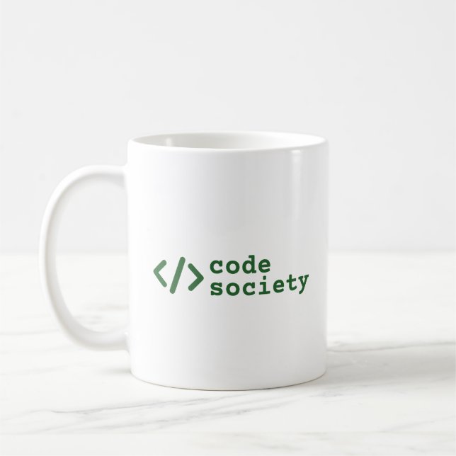 kodsamhälle kaffemugg (Vänster)