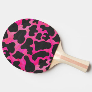 Kodutskrift och svart Shock rosa Pingisracket