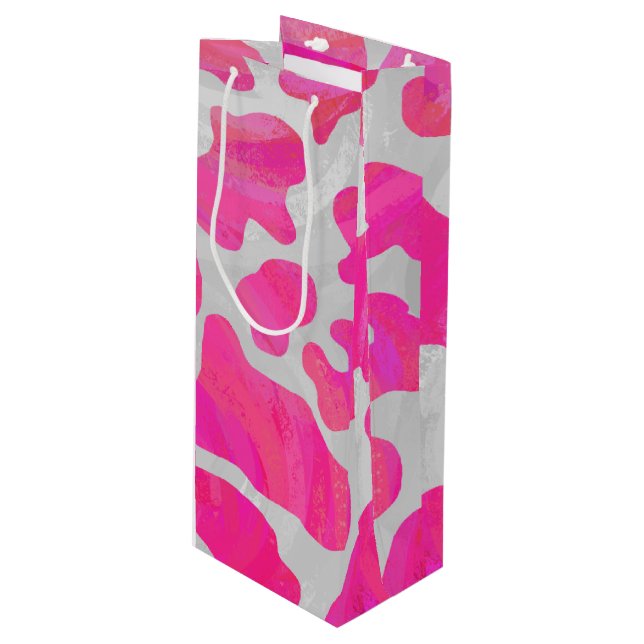 Kodutskrift och vit Shock rosa (Framsidan Vinklad)