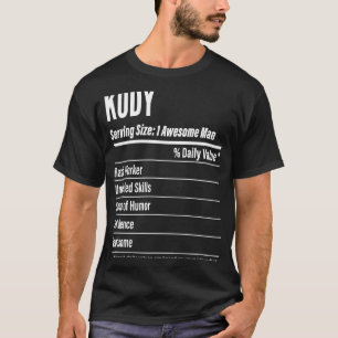 Kody Näringsfenomen som betjänar Storleka kalorier T Shirt
