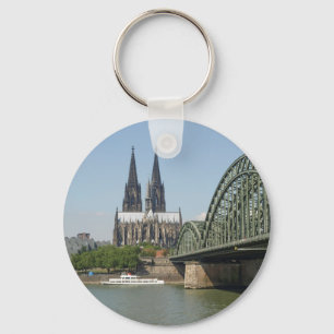 Koeln (Cologne) i Tyskland Nyckelring