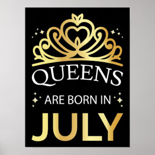 Köer föds upp i juli I Poster
