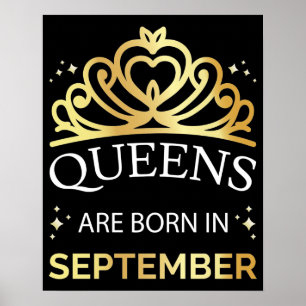 Köer föds upp i september I Poster
