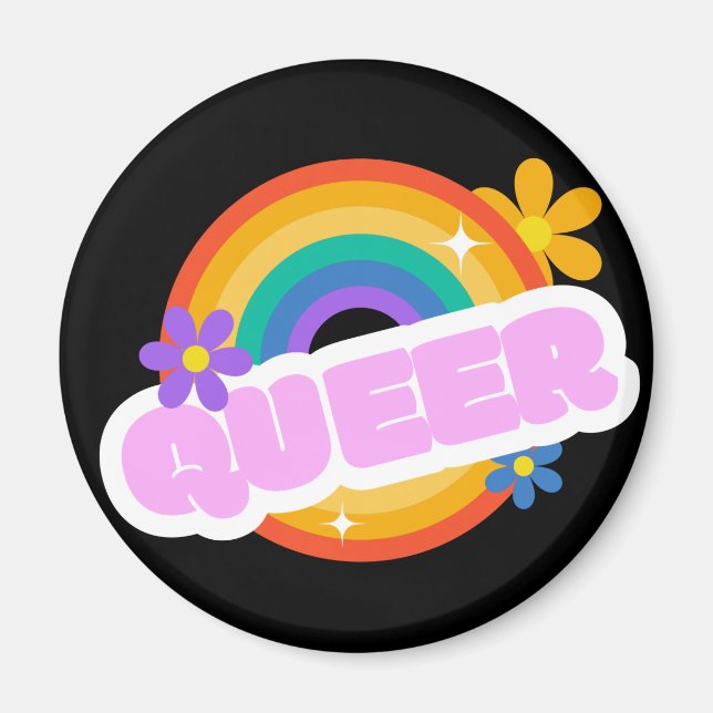 Köer. HBT+Pride. Magnet (Framsidan)